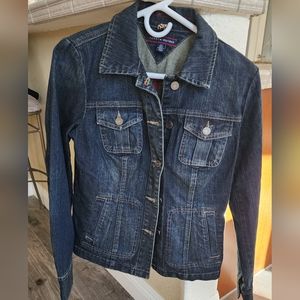 NWOT- Tommy Hilfiger denim blazer/ jacket. Size S